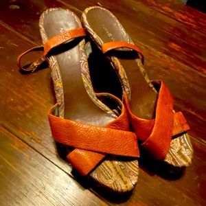 Vintage Nine West Wedge Heels 9.5